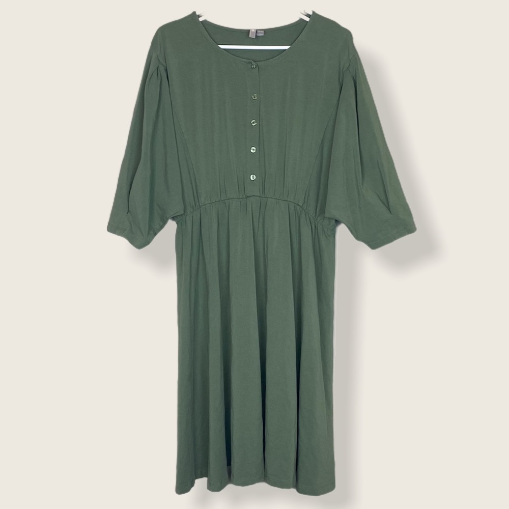 ASOS Green Smock Dress US Size 14